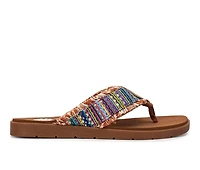 Women's Yellow Box Flappy Flip-Flops