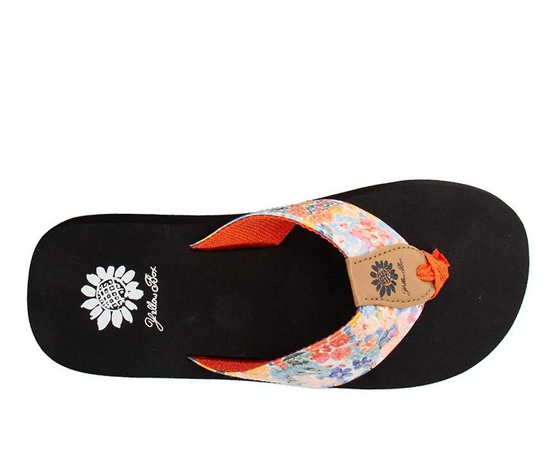 Women's Yellow Box Frances Flip-Flops