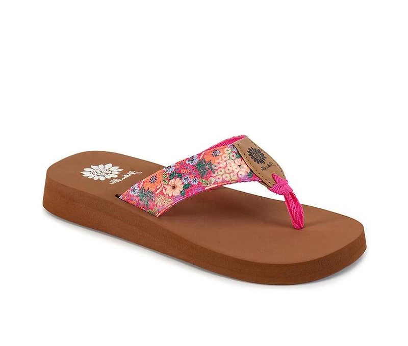 Women's Yellow Box Freo Flip-Flops