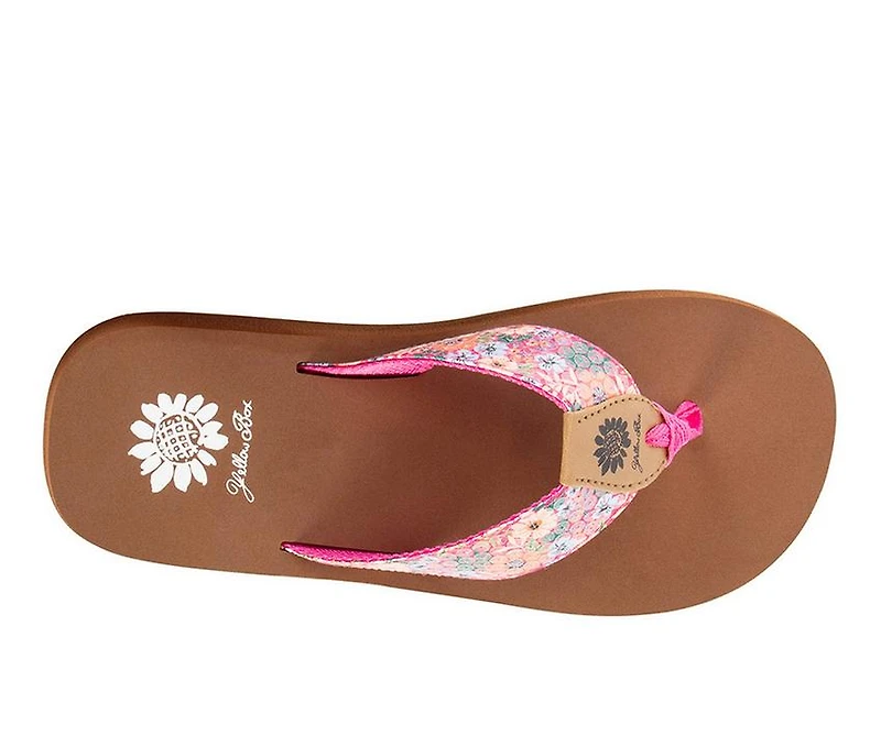 Women's Yellow Box Freo Flip-Flops