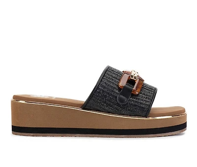 Women's Yellow Box Gabina Wedges