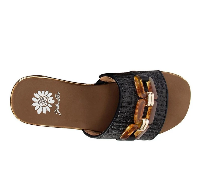 Women's Yellow Box Gabina Wedges