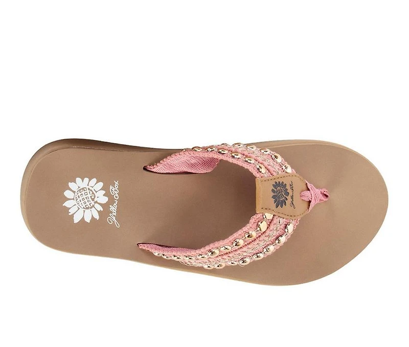 Women's Yellow Box Genevia Flip-Flops