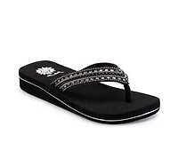 Women's Yellow Box Hardin Flip-Flops