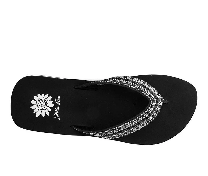 Women's Yellow Box Hardin Flip-Flops