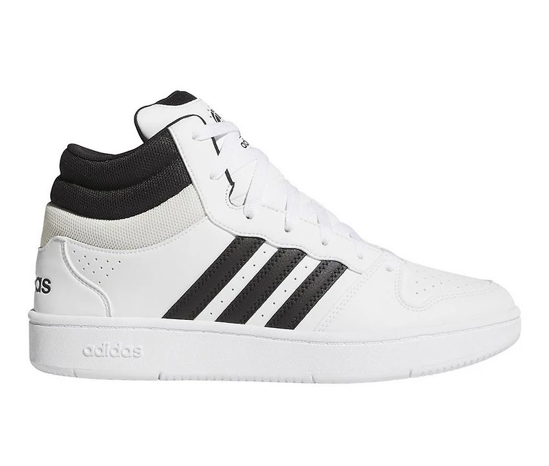 Men's Adidas Hoops Classic Basketball Mid Cut Shoes Sneakers