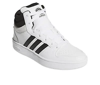 Men's Adidas Hoops Classic Basketball Mid Cut Shoes Sneakers
