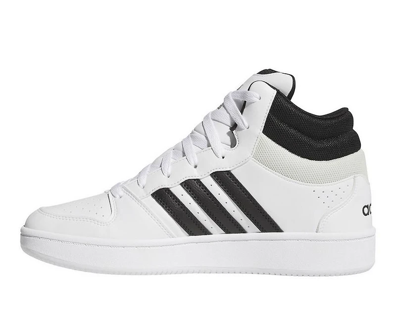 Men's Adidas Hoops Classic Basketball Mid Cut Shoes Sneakers