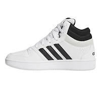 Men's Adidas Hoops Classic Basketball Mid Cut Shoes Sneakers