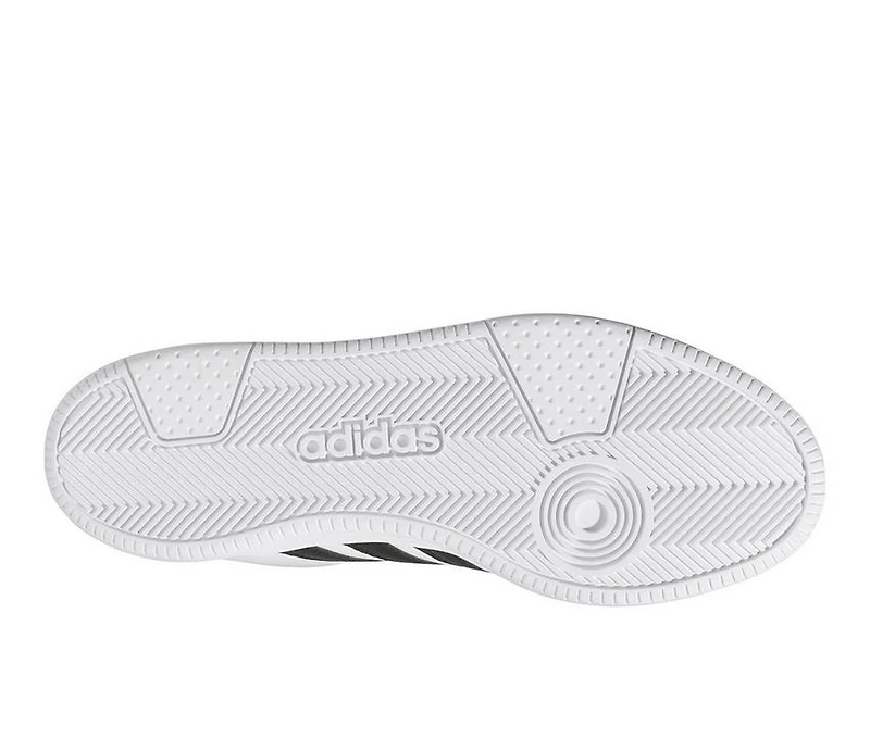 Men's Adidas Hoops Classic Basketball Mid Cut Shoes Sneakers