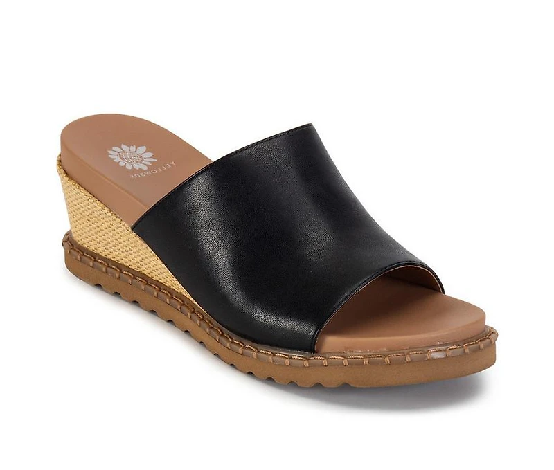 Women's Yellow Box Marcie Wedges