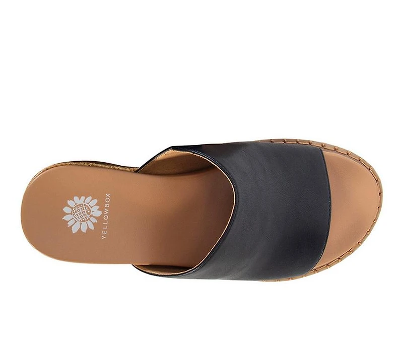 Women's Yellow Box Marcie Wedges