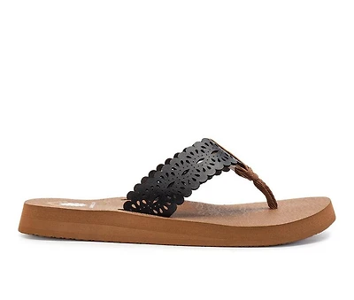 Women's Yellow Box Navard Flip-Flops
