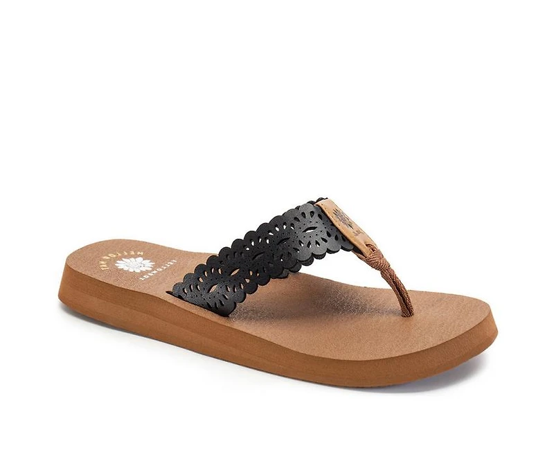 Women's Yellow Box Navard Flip-Flops