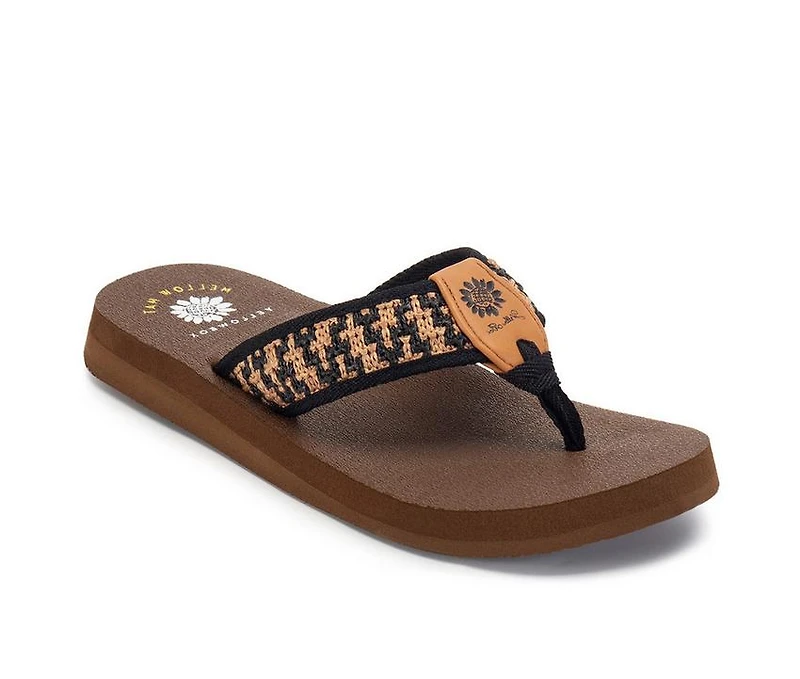 Women's Yellow Box Nellia Flip-Flops