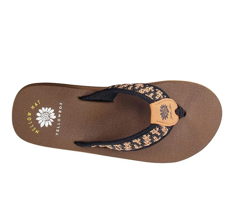 Women's Yellow Box Nellia Flip-Flops