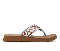 Women's Yellow Box Rosamel Flip-Flops