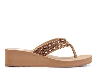 Women's Yellow Box Teeny Wedges