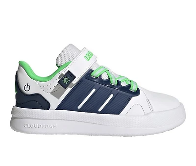 Boys' Adidas Little Kid Lightorama Court Light-Up Shoes