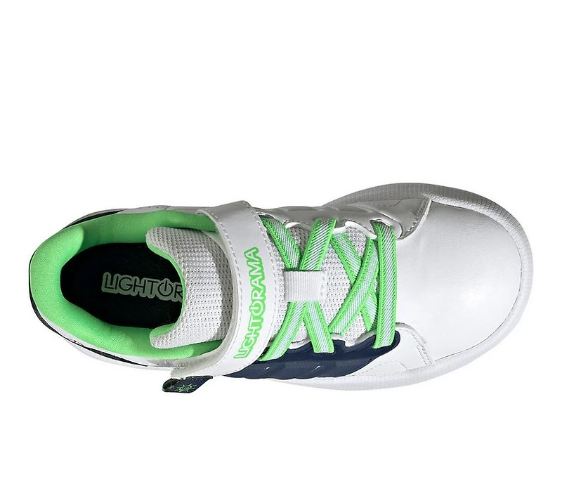 Boys' Adidas Little Kid Lightorama Court Light-Up Shoes