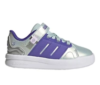 Girls' Adidas Little Kid Lightorama Court Light-Up Shoes