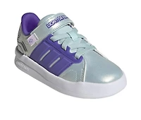 Girls' Adidas Little Kid Lightorama Court Light-Up Shoes