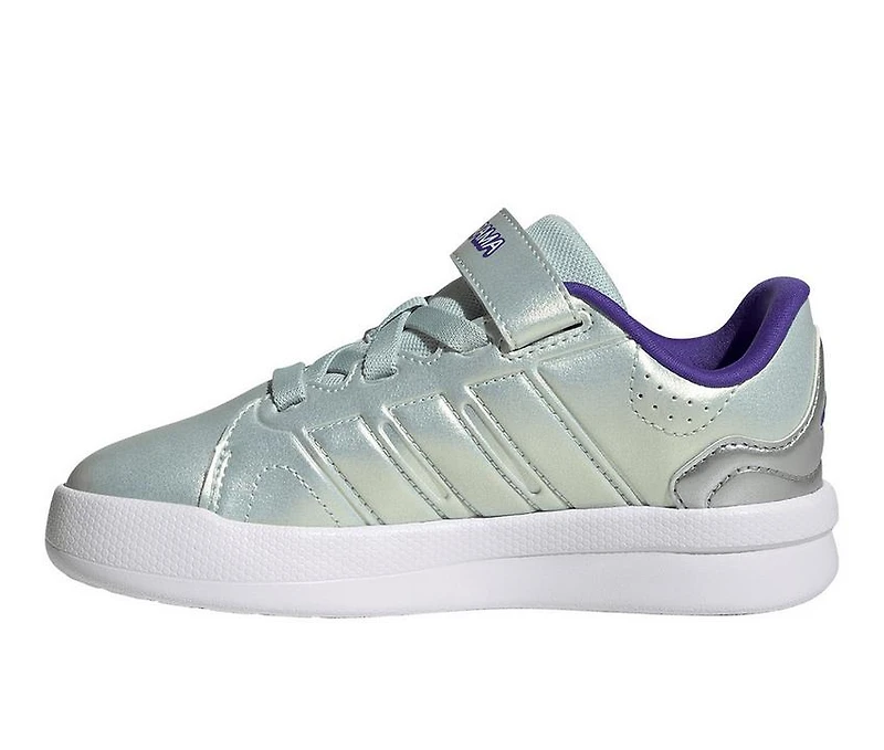 Girls' Adidas Little Kid Lightorama Court Light-Up Shoes