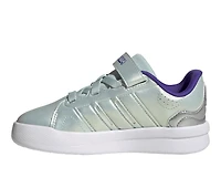Girls' Adidas Little Kid Lightorama Court Light-Up Shoes