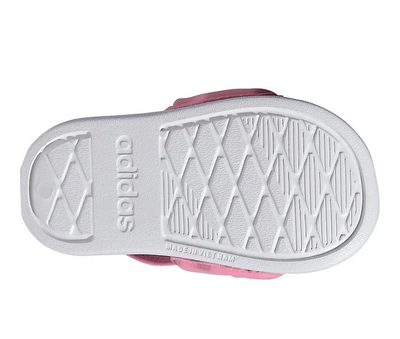 Girls' Adidas Infant & Toddler Adilette Estrap Sport Slides