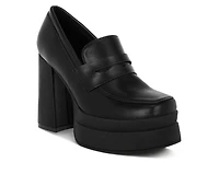 Women's London Rag Edwina Heeled Loafers