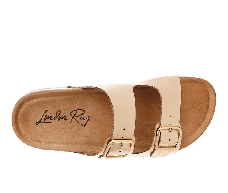 Women's London Rag Parla Footbed Sandals