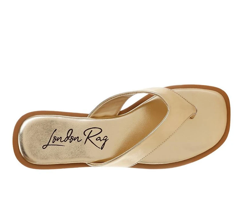 Women's London Rag Nitty Flip-Flops