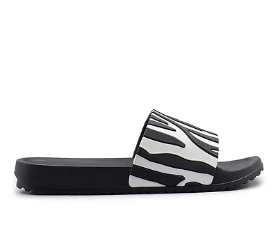 Women's Henry Ferrara Zebra Slides