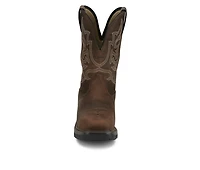 Men's Justin Boots Rigman Composite Toe Western Boot Cowboy