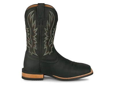 Men's Justin Boots Rustle Stacked Heel Western Boot Cowboy