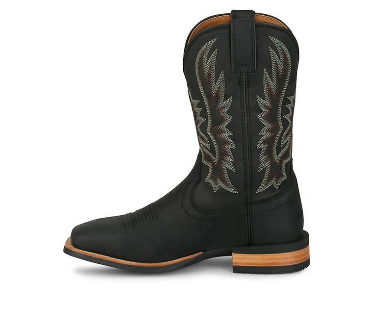 Men's Justin Boots Rustle Stacked Heel Western Boot Cowboy