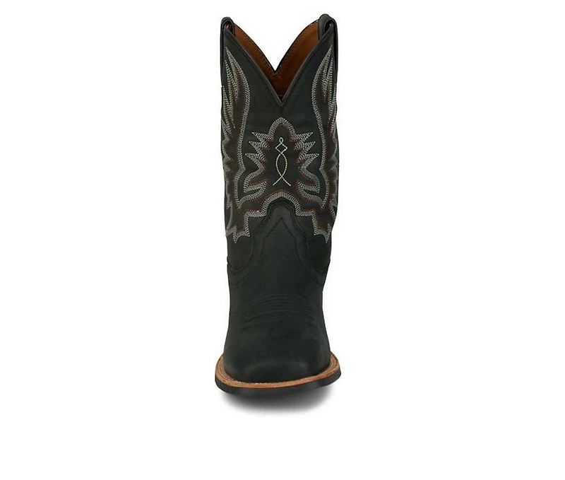 Men's Justin Boots Rustle Stacked Heel Western Boot Cowboy