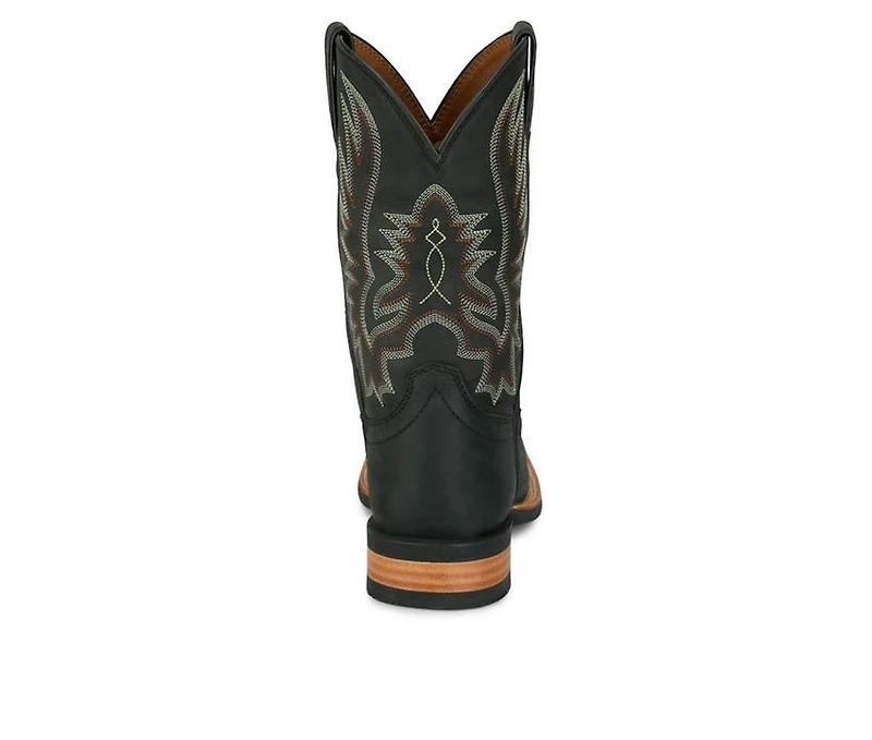 Men's Justin Boots Rustle Stacked Heel Western Boot Cowboy