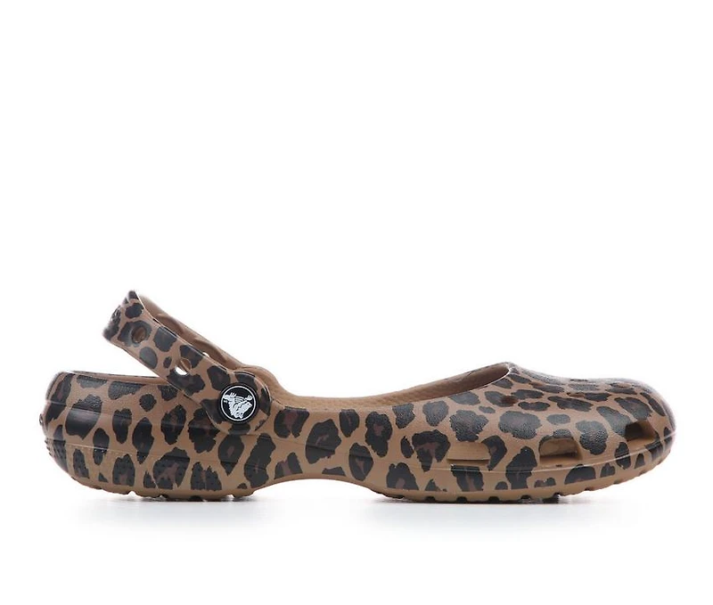 Women's Crocs Classic Animal Ballet Flats
