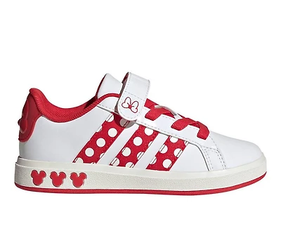 Girls' Adidas Little Kid & Big Grand Court Minnie Sneakers