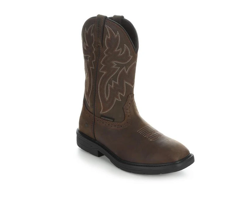 Men's Wolverine Rancher Level Waterproof 10" Work Boots