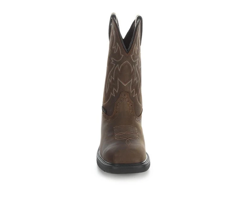 Men's Wolverine Rancher Level Waterproof 10" Work Boots