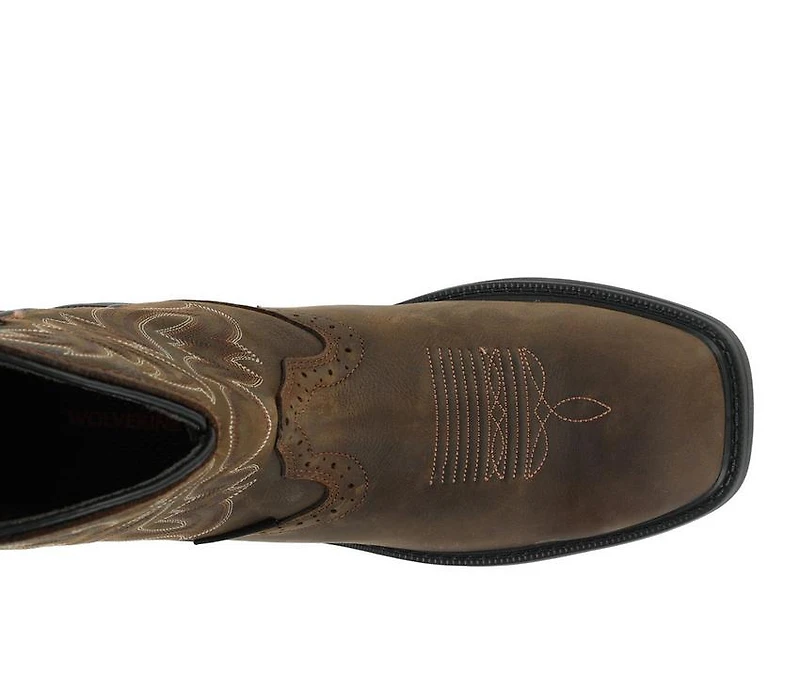 Men's Wolverine Rancher Level Waterproof 10" Work Boots