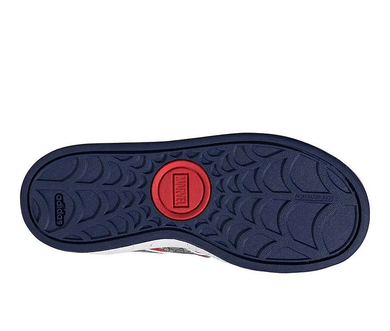 Boys' Adidas Little Kid & Big Grand Court Spider Sneakers