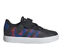 Boys' Adidas Little Kid VL Court Spider EL Sneakers