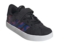 Boys' Adidas Little Kid VL Court Spider EL Sneakers