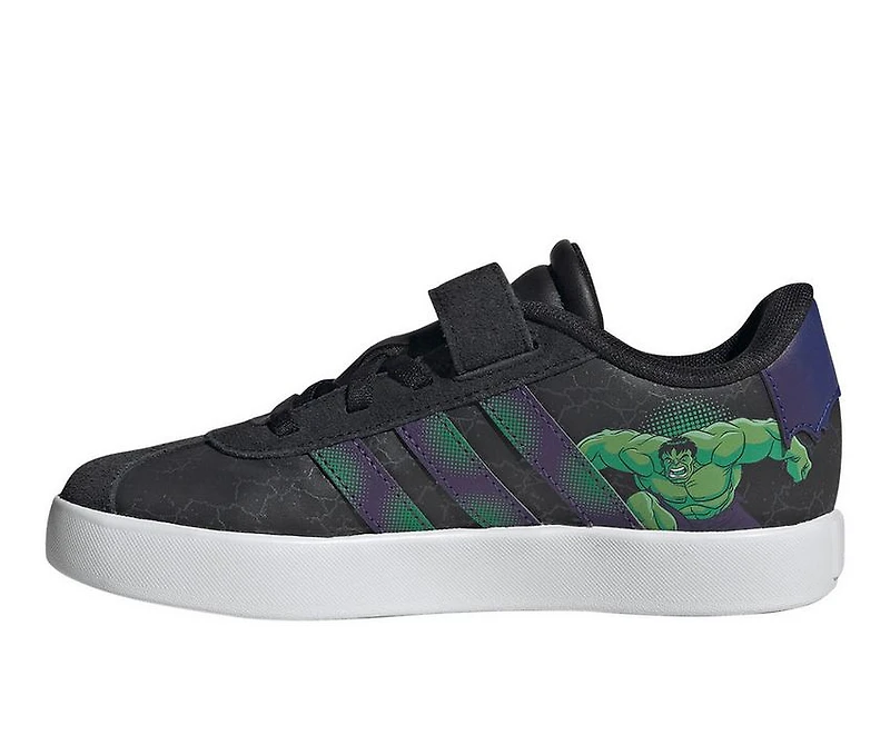 Boys' Adidas Little Kid VL Court Spider EL Sneakers