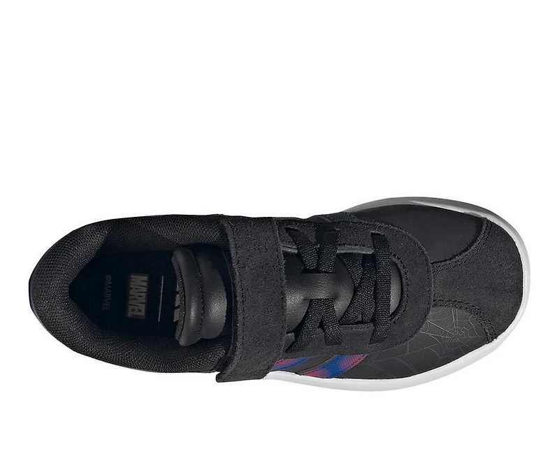 Boys' Adidas Little Kid VL Court Spider EL Sneakers