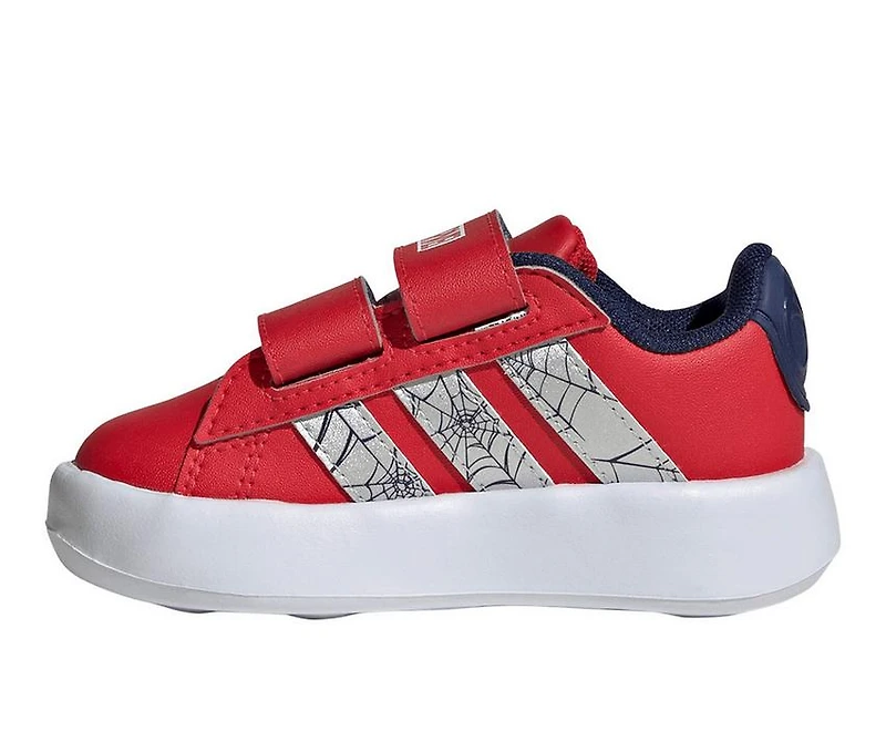 Kids' Adidas Toddler Grand Court Spider Sneakers