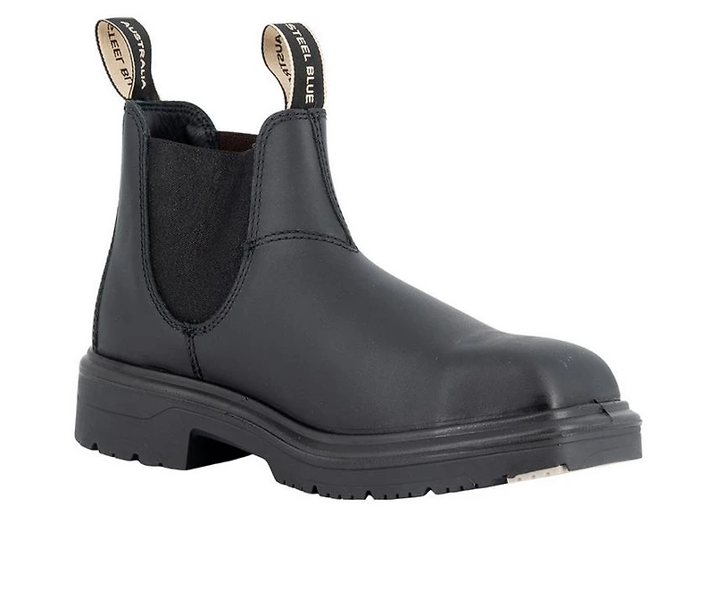 Men's Steel BLUE Hobart Square Toe Work Boots